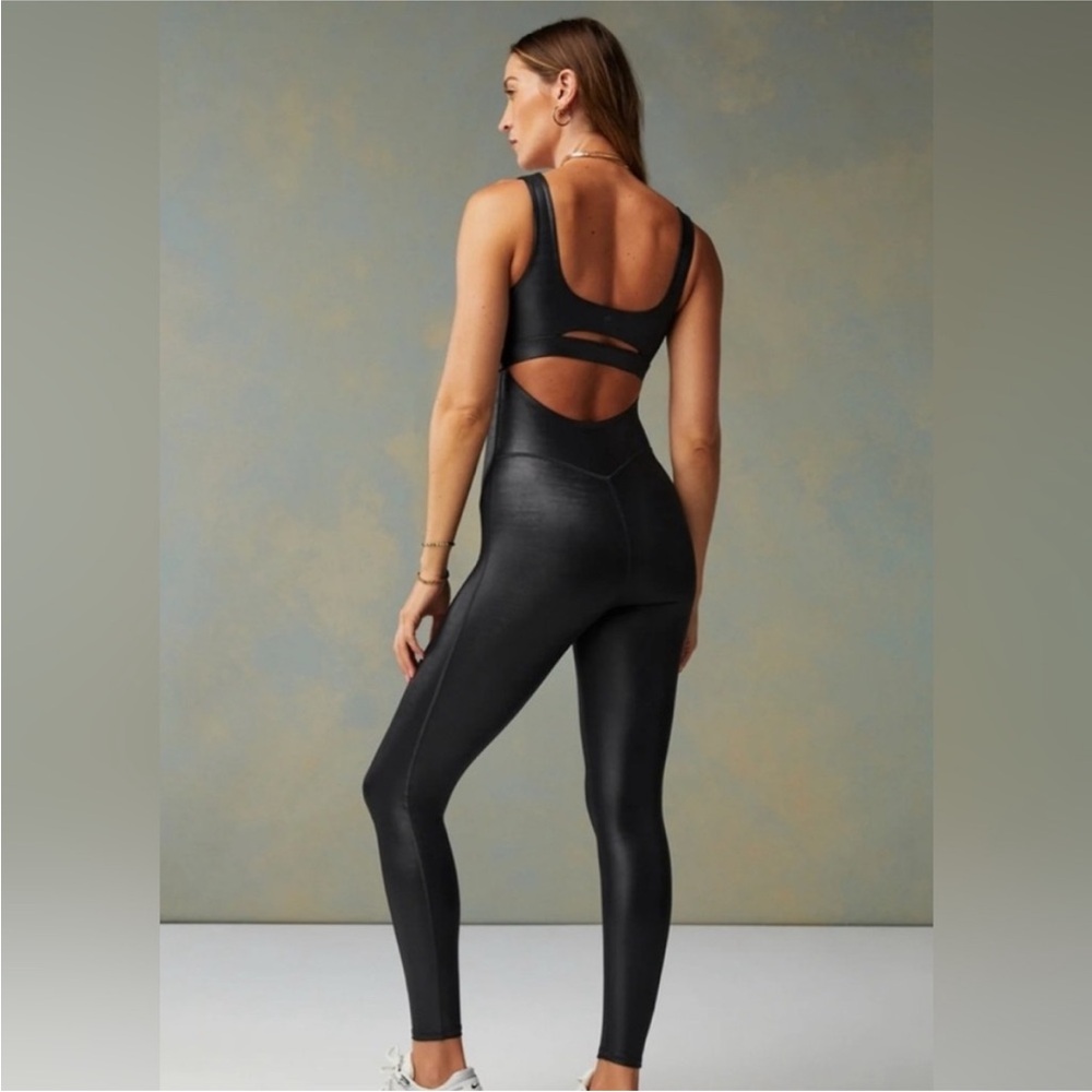 Fabletics Motion365+ Shine Jumpsuit medium black